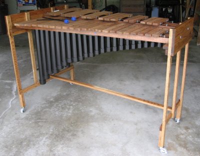 P3 marimba home built to the blueprints