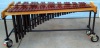 steel field frame home built marimba