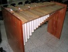 Solid Frame Ends on P3 Marimba