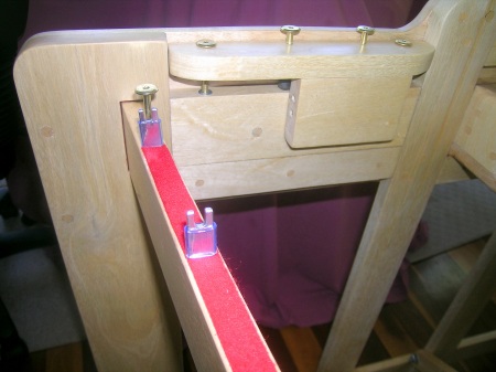 resonator height adjustment detail