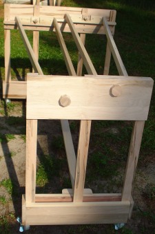 P3 marimba frame from small end