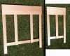 wider timber on marimba frame end pieces