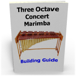 Making Marimbas three octave DIY concert marimba chromatic